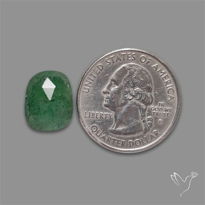 Rose Cut Green Tanzurine