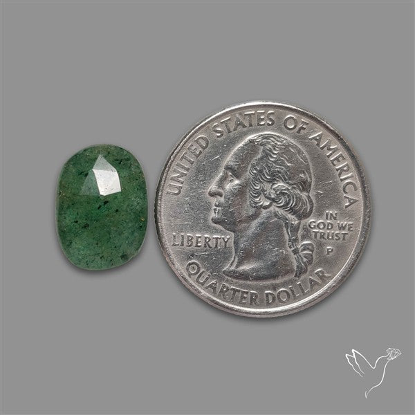 Rose Cut Green Tanzurine