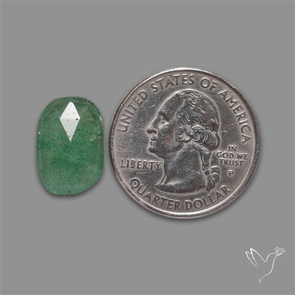 Rose Cut Green Tanzurine