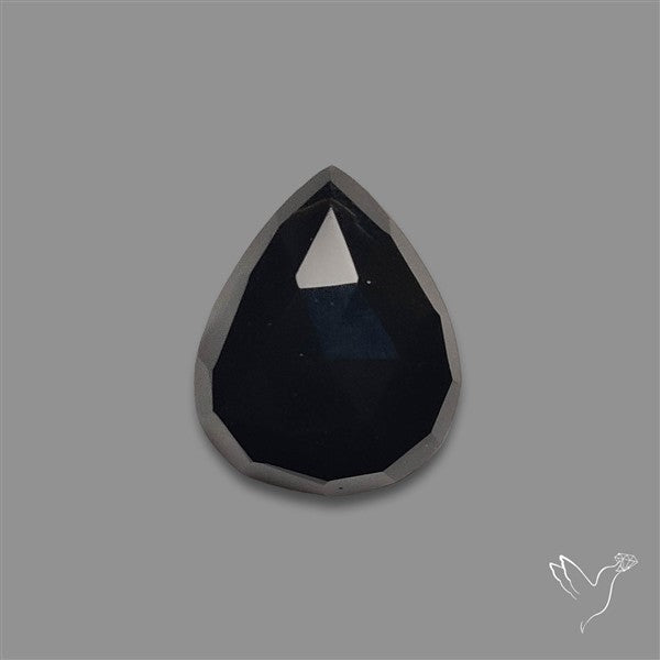 Rose Cut Black Spinel