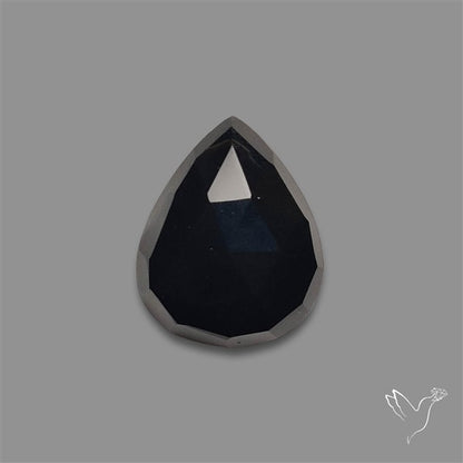 Rose Cut Black Spinel