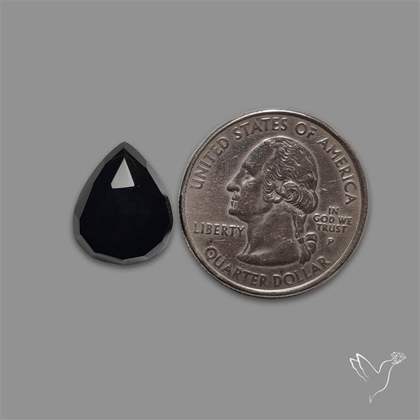 Rose Cut Black Spinel