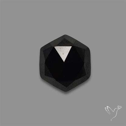 Rose Cut Black Spinel