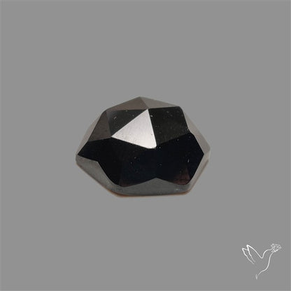 Rose Cut Black Spinel