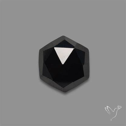 Rose Cut Black Spinel
