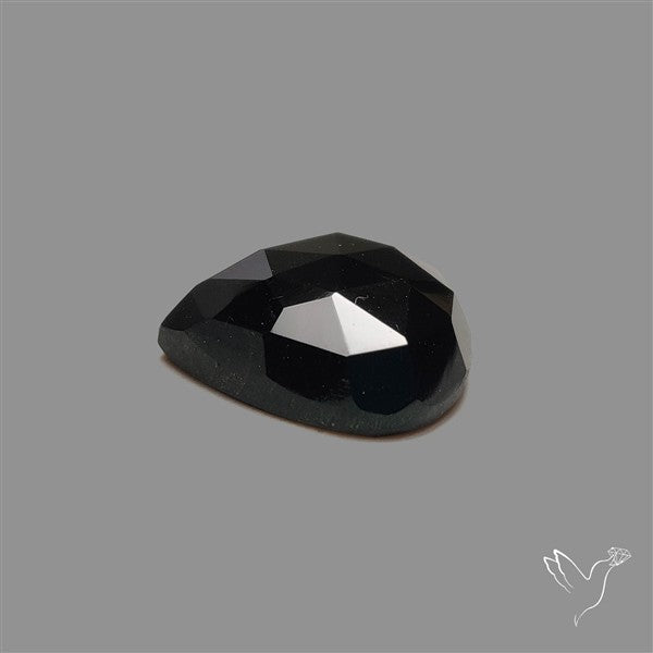 Rose Cut Black Spinel