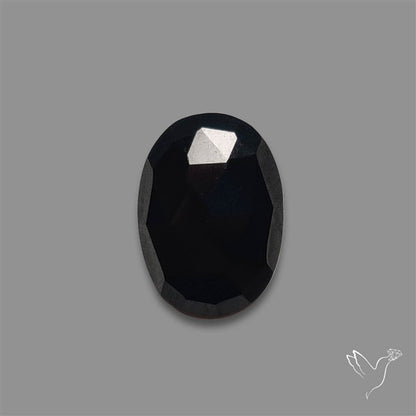 Rose Cut Black Spinel