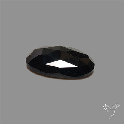 Rose Cut Black Spinel