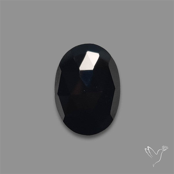 Rose Cut Black Spinel