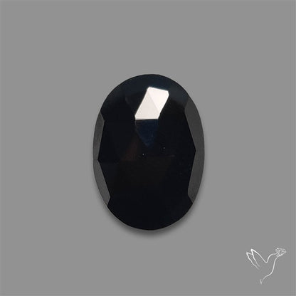 Rose Cut Black Spinel