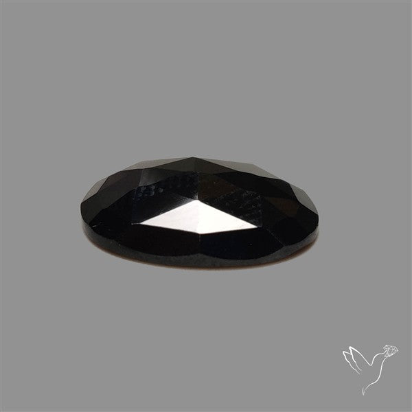 Rose Cut Black Spinel