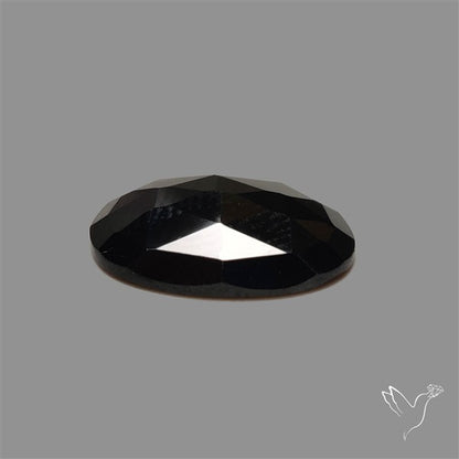 Rose Cut Black Spinel
