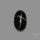 Black Star Diopside Cabochon