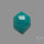 Rose Cut Peruvian Amazonite