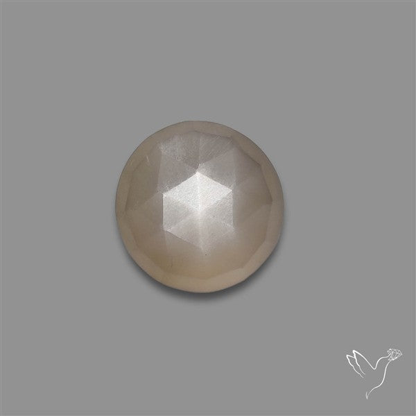 Rose Cut Gray Moonstone