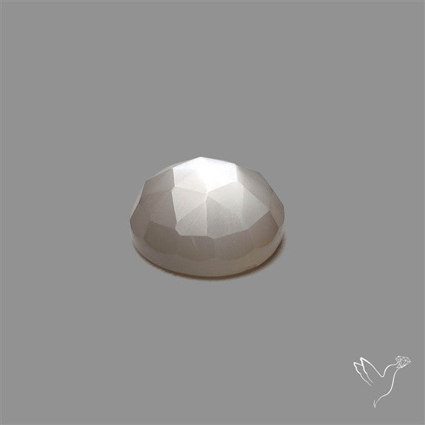 Rose Cut Gray Moonstone