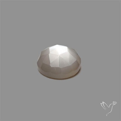 Rose Cut Gray Moonstone