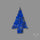 Lapis Lazuli Christmas Tree Carving