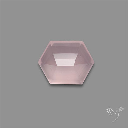 Step Cut Rose Chalcedony