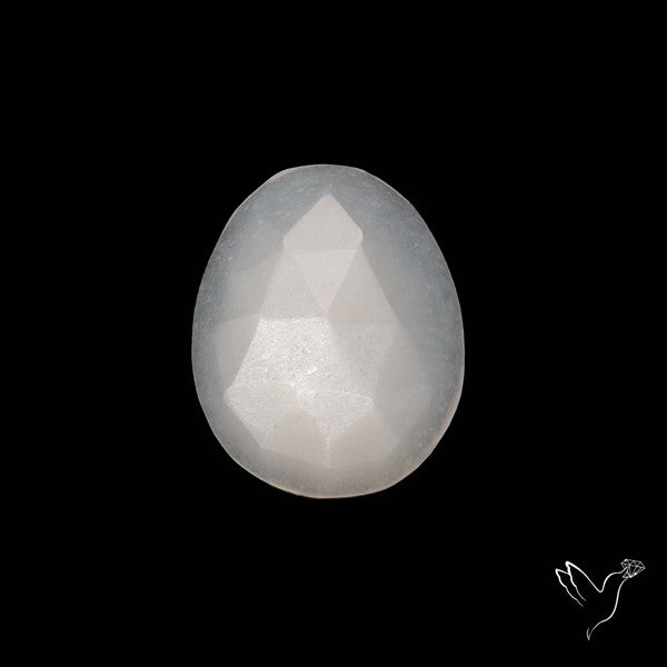 Rose Cut White Moonstone
