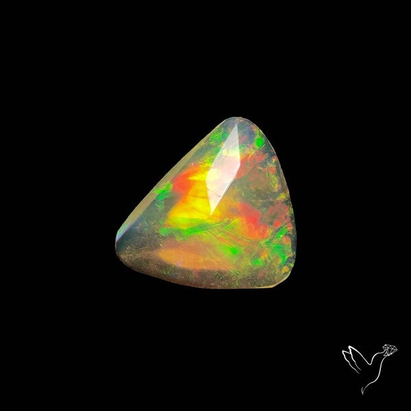 Rose Cut Ethiopian Opal