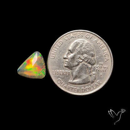 Rose Cut Ethiopian Opal