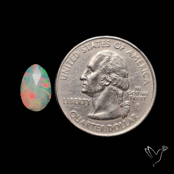 Rose Cut Ethiopian Opal