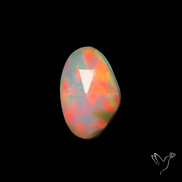 Rose Cut Ethiopian Opal