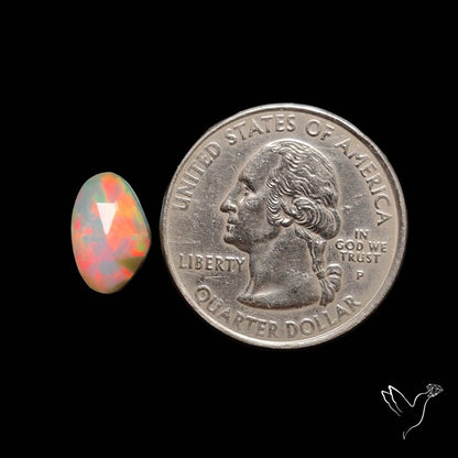 Rose Cut Ethiopian Opal