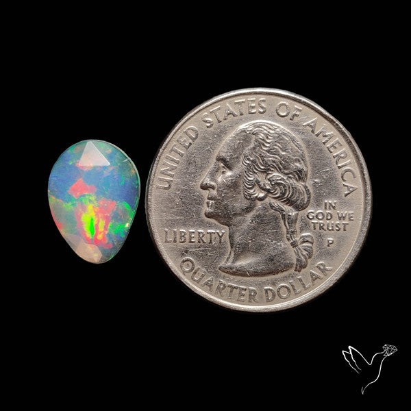 Rose Cut Ethiopian Opal