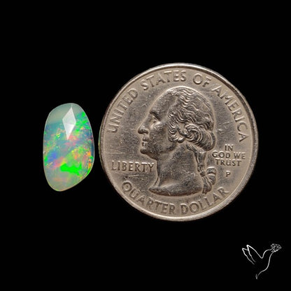 Rose Cut Ethiopian Opal