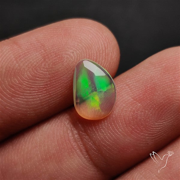 Rose Cut Ethiopian Opal