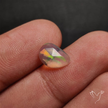 Rose Cut Ethiopian Opal