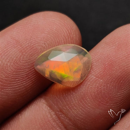 Rose Cut Ethiopian Opal