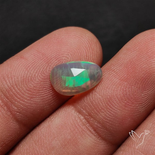 Rose Cut Ethiopian Opal