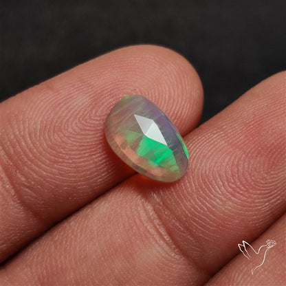 Rose Cut Ethiopian Opal