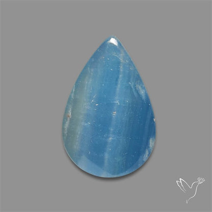 Aquatine Lemurian Calcite Cabochon