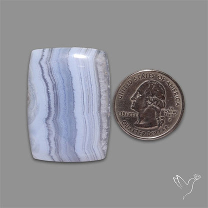 Blue Lace Agate Cabochon