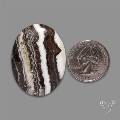 Phantom Calcite Cabochon