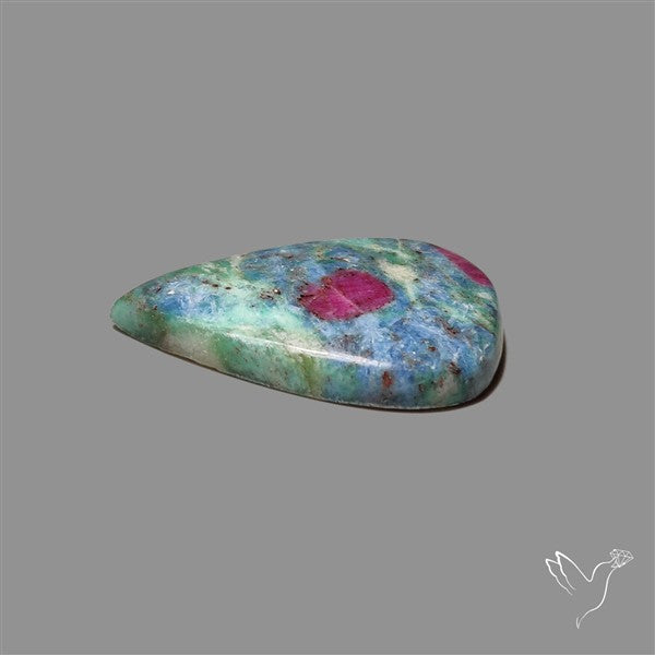 Ruby In Kyanite Cabochon