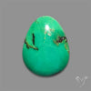 Rare Natural Green Hubei Turquoise Cabochon