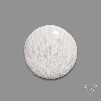 White Scolecite Cabochon