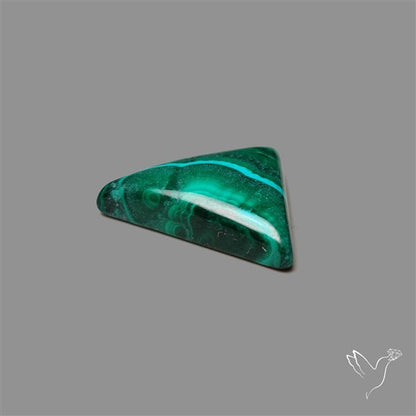 Chrysocolla In Malachite Cabochon