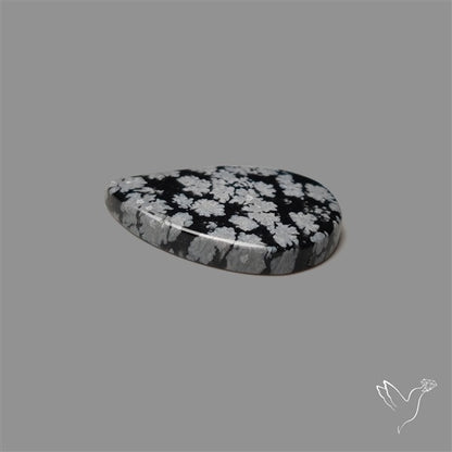 Snowflake Obsidian Cabochon