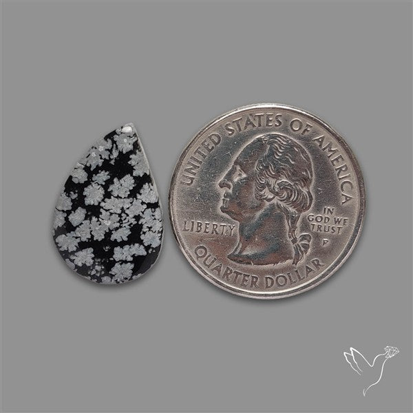 Snowflake Obsidian Cabochon