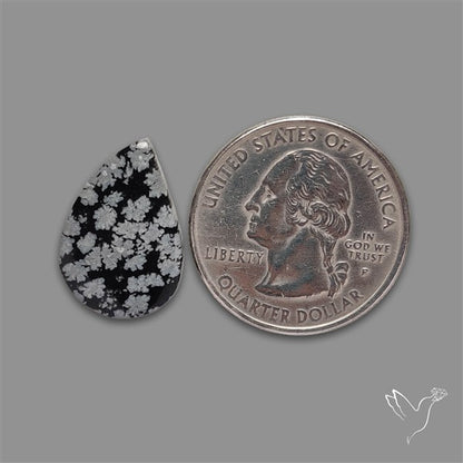 Snowflake Obsidian Cabochon