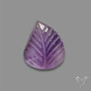 Amethyst Leaf Carving