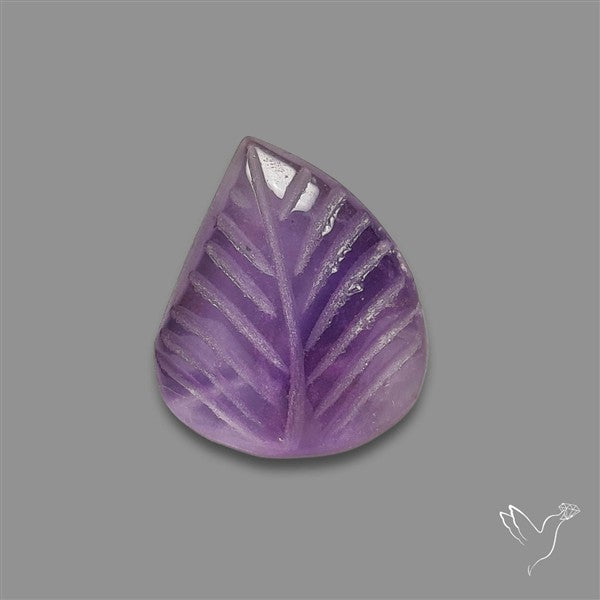 Amethyst Leaf Carving