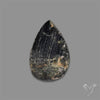 Raw Face Black Tourmaline Druzy