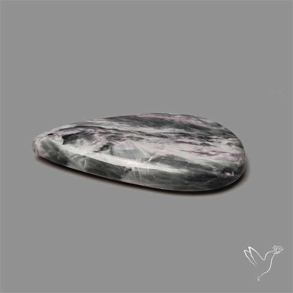 Grey Kammererite Cabochon